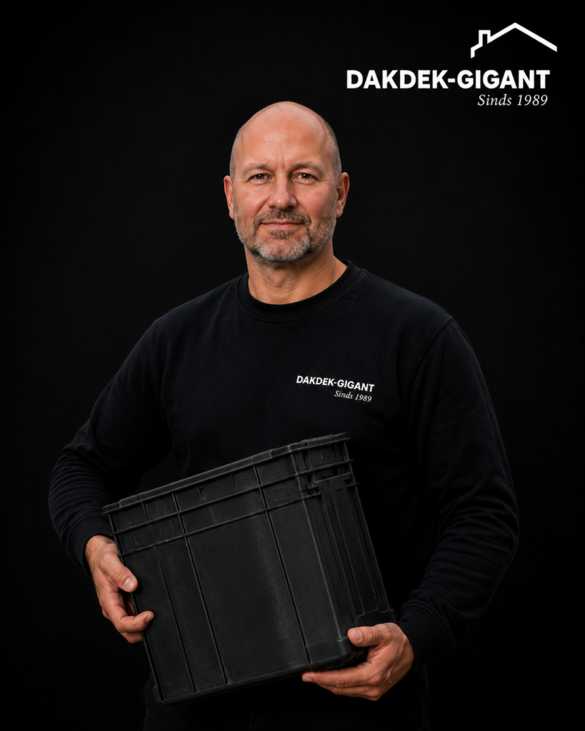 Portret van Frans, isolatiespecialist bij Dakdek Gigant