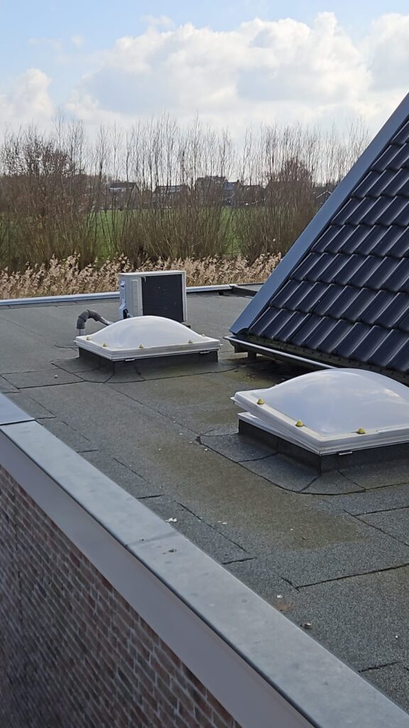 Lichtkoepel plaatsen