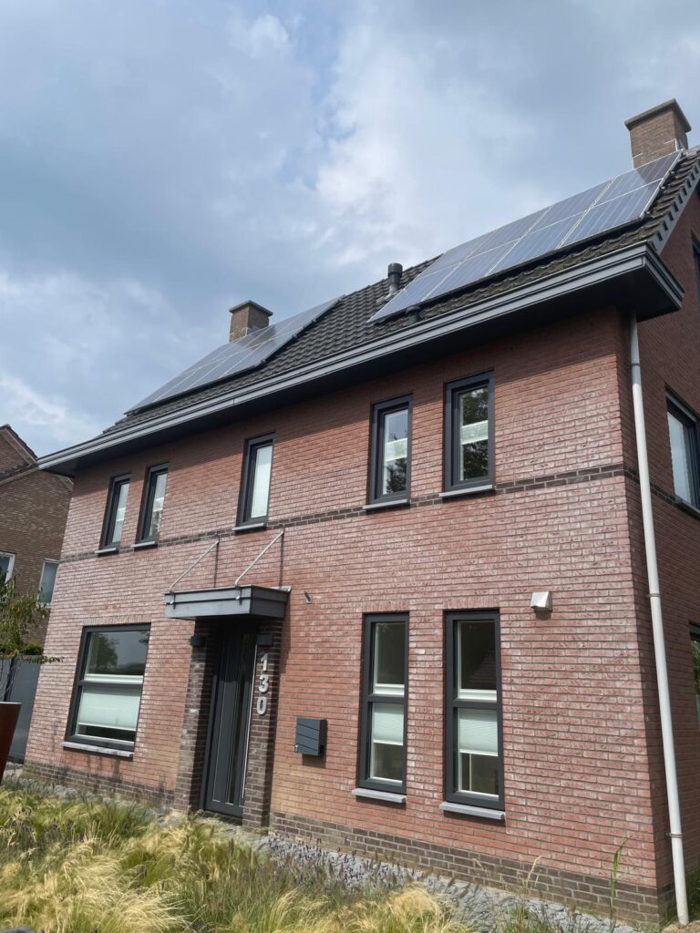 Woning in Culemborg met vervangen dakgoten langs het pannendak